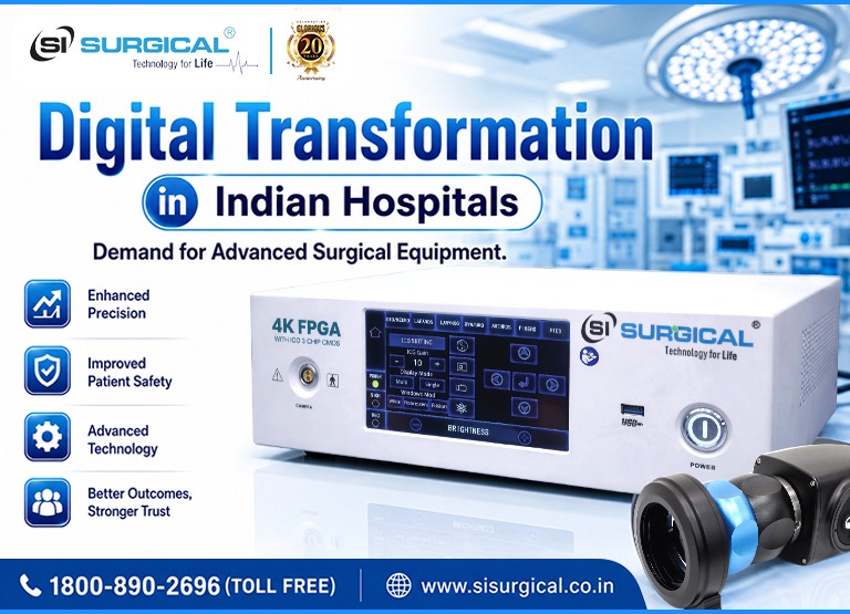 Digital Transformation in Indian Hospitals Is Increasing Demand for Advanced Surgical Equipment
