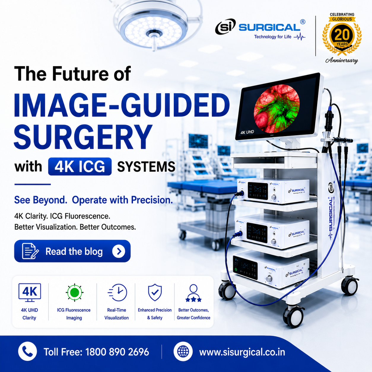 The Future of Image-Guided Surgery with 4K ICG Systems.